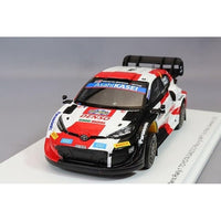 S6712 1/43 TOYOTA GR Yaris Rally1 No.4 TOYOTA GAZOO Racing WRT 3rd Rally Sweden 2022   E. Lappi - J.