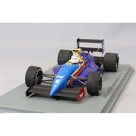 S7229 1/43 AGS JH25B No.18 Practice German GP 1991Fabrizio Barbazza