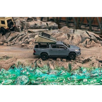 T64R-041-CAMP Tarmac Works 1/64 Toyota Hilux Grey