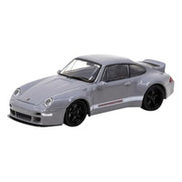 T64R-TL054-GY Tarmac Works 1/64 993 Remastered By Gunther Werks Grey