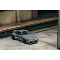 T64R-TL054-GY Tarmac Works 1/64 993 Remastered By Gunther Werks Grey