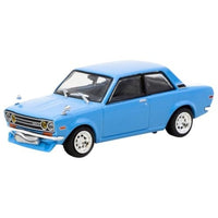 T64R-052-LB Tarmac Works 1/64 Datsun 510Light Blue