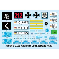 00966 トランペッター 1/16 ドイツ連邦軍 レオパルド2A6主力戦車