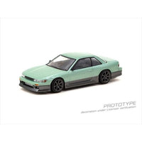T64G-025-GR ターマックワークス 1/64 VERTEX Nissan Silvia S13 Green/Grey