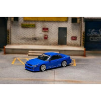 T64G-025-BL Tarmac Works 1/64 VERTEX Nissan Silvia S13 Blue Metallic TOYO TIRES - 1/64