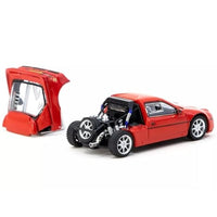 T64PR-001-RE Tarmac Works 1/64 Ford RS200 Red