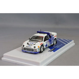 T64P-001-86RAC02 Tarmac Works 1/64  Ford RS200Lombard RAC Rally 1986