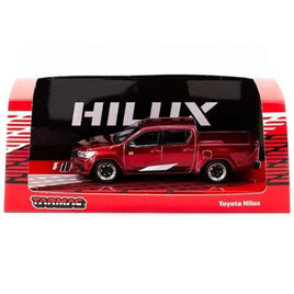 T64R-041-RE ターマックワークス 1/64 Toyota Hilux Red