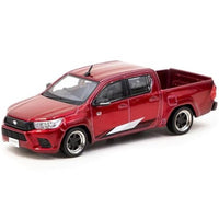 T64R-041-RE ターマックワークス 1/64 Toyota Hilux Red