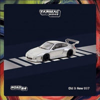 T64R-TL053-GRY Tarmac Works 1/64 Old & New 997 Gray Metallic - 1/64