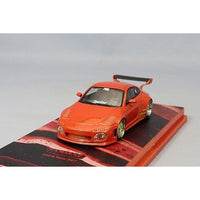 T64R-TL053-REM Tarmac Works 1/64 Old & New 997 Red Metallic