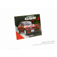 T64G-049-RE Tarmac Works 1/64 Mitsubishi Lancer GSR  Evolution II Red  Model Car + Trading Cards Com