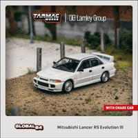 T64G-050-RS Tarmac Works 1/64 Mitsubishi Lancer RS Evolution IIIWhite
