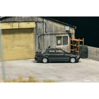 T64G-047-BK Tarmac Works 1/64 Mercedes-Benz 190 E 2.3-16 Blue-Black metallic