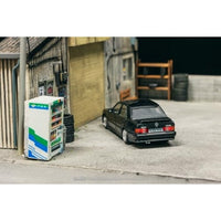 T64G-047-BK Tarmac Works 1/64 Mercedes-Benz 190 E 2.3-16 Blue-Black metallic