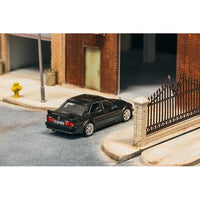 T64G-057-BK 1/64 Mercedes-Benz 190 E 2.5-16 EVO 1 Blue-Black metallic