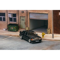 T64G-057-BK 1/64 Mercedes-Benz 190 E 2.5-16 EVO 1 Blue-Black metallic