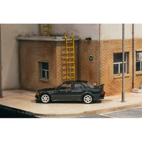 T64G-057-BK 1/64 Mercedes-Benz 190 E 2.5-16 EVO 1 Blue-Black metallic