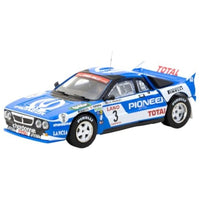 T64P-TL002-83YR03 Tarmac Works 1/64 Lancia 037 Rally Ypres 24 Hours Rally 1983 J.C. Andruet / F. Sap