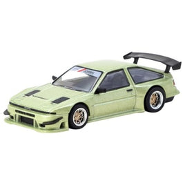 T64G-060-GR Tarmac Works 1/64 Toyota Sprinter Trueno AE86 Widebody Green