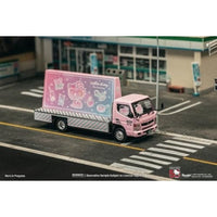 T64T-TL002-HK Tarmac Works 1/64 Mitsubishi Fuso Canter Hello Kitty Billboard