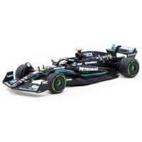 T64G-F064-LH2 Tarmac Works 1/64 Mercedes-AMG F1 W14 E Performance Monaco Grand Prix 2023 Lewis Hamil