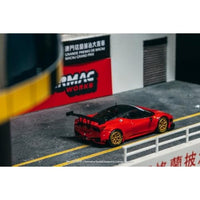 T64R-073-RE 1/64 Ferrari 458 Italia GT3 Red