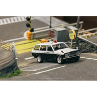 T64G-026-PC Tarmac Works 1/64 Datsun Bluebird 510 WagonJapan Police Car