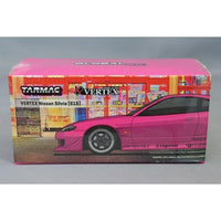 T64G-023-PI Tarmac Works 1/64 VERTEX Nissan Silvia (S15)Pink Metallic