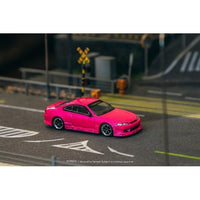 T64G-023-PI Tarmac Works 1/64 VERTEX Nissan Silvia (S15)Pink Metallic