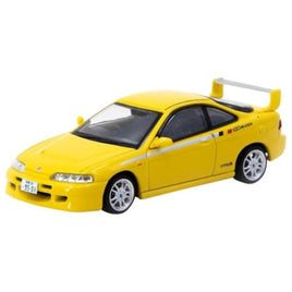 T64G-TL059-YL Tarmac Works 1/64 Honda Integra TYPE R DC2 MUGEN Sunlight Yellow