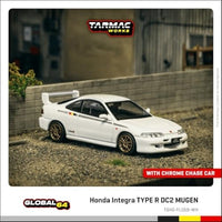 T64G-TL059-WH Tarmac Works 1/64 Honda Integra TYPE R DC2 MUGEN Championship White