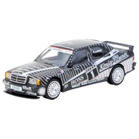T64G-057-89DTM01 Tarmac Works 1/64 Mercedes-Benz 190 E 2.5-16 EVO 1 DTM 1989 Klaus Ludwig