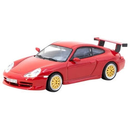 T64G-069-RE Tarmac Works 1/64 Porsche 911 GT3 (type 996) Red