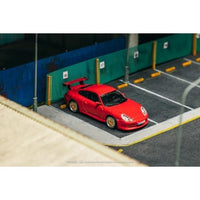 T64G-069-RE Tarmac Works 1/64 Porsche 911 GT3 (type 996) Red
