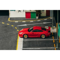 T64G-069-RE Tarmac Works 1/64 Porsche 911 GT3 (type 996) Red