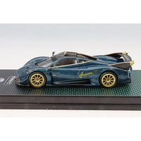 T64G-TL035-TCF Tarmac Works 1/64 Pagani Huayra R Turquoise CarbonFiber