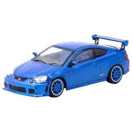 T64R-TL022-BL Tarmac Works 1/64 Honda Integra TYPE R DC5 Custom  Blue Metallic