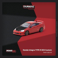 T64R-TL022-RE Tarmac Works 1/64 Honda Integra TYPE R DC5 CustomRed