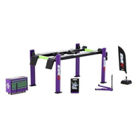 T64A-TL001-EVA 1/64 Garage tools set EVA Racing
