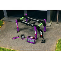T64A-TL001-EVA 1/64 Garage tools set EVA Racing