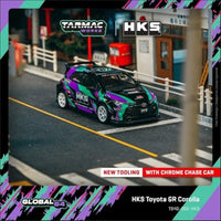 T64G-066-HKS Tarmac Works 1/64 HKS Toyota GR Corolla