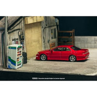 T64G-024-RE Tarmac Works 1/64 VERTEX Toyota Mark II JZX100Red Metallic