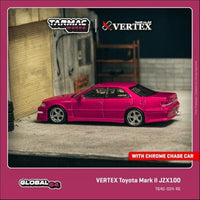 T64G-024-RE Tarmac Works 1/64 VERTEX Toyota Mark II JZX100Red Metallic