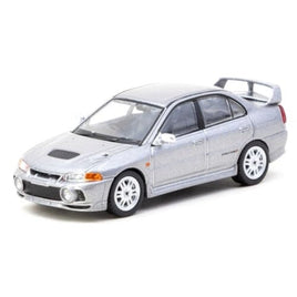 T64G-076-SL Tarmac Works 1/64 Mitsubishi Lancer GSR Evolution IVSilver