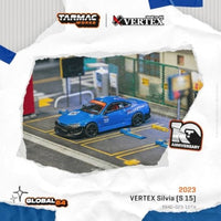T64G-023-10TH Tarmac Works 1/64 VERTEX Silvia (S 15) Tarmac Works 10th Anniversary