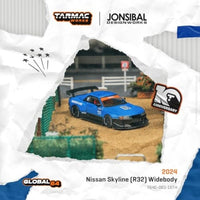 T64G-061-10TH Tarmac Works 1/64 Nissan Skyline (R32) Widebody - Designed by Jon Sibal Tarmac Works 1