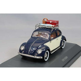 450728800 1/43 VW Beetle 'Summer Holidays' w. roof rack camping gear