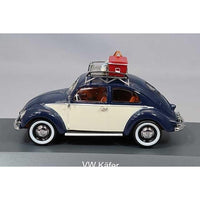 450728800 1/43 VW Beetle 'Summer Holidays' w. roof rack camping gear