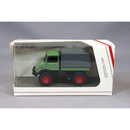 452037900 1/64 Unimog U406 resedagreen/red rims